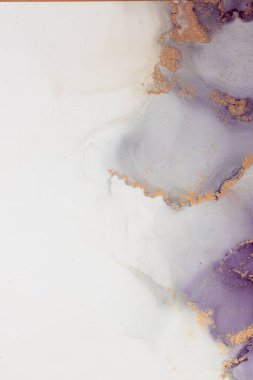 Soyut arkaplan için özgün tablodaki mermer mürekkep soyut sanat. Resim, Kintsuki mürekkep sanatının düz mermer arkaplan desenini yaratmak için yüksek kaliteli kağıt dokusuna boyanmış. .