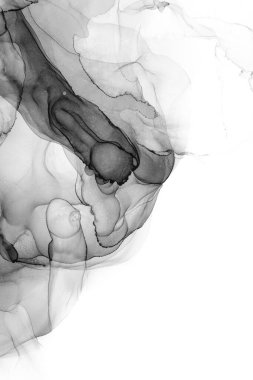 Soyut arkaplan için özgün tablodaki mermer mürekkep soyut sanat. Boyama, ombre alkol mürekkebinin pürüzsüz mermer arkaplan desenini yaratmak için yüksek kaliteli kağıt dokusuna boyanmış. .