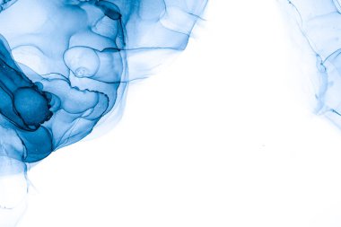 Soyut arkaplan için özgün tablodaki mermer mürekkep soyut sanat. Boyama, ombre alkol mürekkebinin pürüzsüz mermer arkaplan desenini yaratmak için yüksek kaliteli kağıt dokusuna boyanmış. .