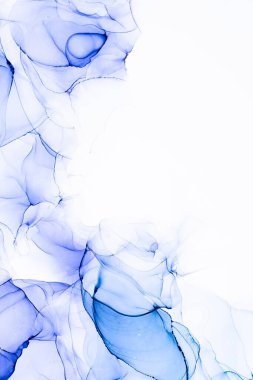 Soyut arkaplan için özgün tablodaki mermer mürekkep soyut sanat. Boyama, ombre alkol mürekkebinin pürüzsüz mermer arkaplan desenini yaratmak için yüksek kaliteli kağıt dokusuna boyanmış. .