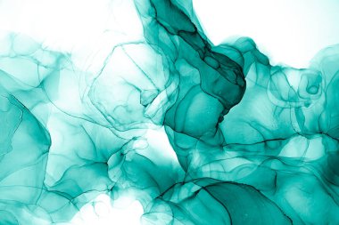 Soyut arkaplan için özgün tablodaki mermer mürekkep soyut sanat. Boyama, ombre alkol mürekkebinin pürüzsüz mermer arkaplan desenini yaratmak için yüksek kaliteli kağıt dokusuna boyanmış. .