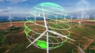 Çevre koruma teknolojisi ve yenilenebilir doğal kaynaklardan gelen temiz enerji ve güçle küresel sürdürülebilir ESG 'ye yaklaşmak