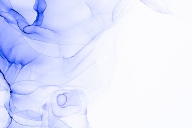 Soyut arkaplan için özgün tablodaki mermer mürekkep soyut sanat. Boyama, ombre alkol mürekkebinin pürüzsüz mermer arkaplan desenini yaratmak için yüksek kaliteli kağıt dokusuna boyanmış. .