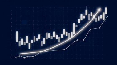 İma edici grafik grafiğindeki iş büyümesi konsepti pazarlama satışlarının gelecekteki hedefe arttığını gösteriyor. Şirket işlerinin yükselmesi için mükemmel bir mali durum. Finans ve para 3B oluşturma .