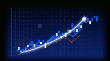 İma edici grafik grafiğindeki iş büyümesi konsepti pazarlama satışlarının gelecekteki hedefe arttığını gösteriyor. Şirket işlerinin yükselmesi için mükemmel bir mali durum. Finans ve para 3B oluşturma .