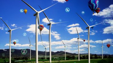 Çevre koruma teknolojisi ve yenilenebilir doğal kaynaklardan gelen temiz enerji ve güçle küresel sürdürülebilir ESG 'ye yaklaşmak