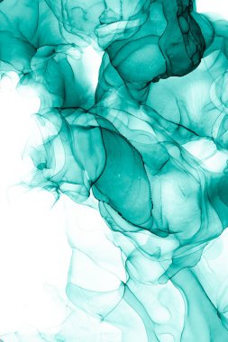 Soyut arkaplan için özgün tablodaki mermer mürekkep soyut sanat. Boyama, ombre alkol mürekkebinin pürüzsüz mermer arkaplan desenini yaratmak için yüksek kaliteli kağıt dokusuna boyanmış. .