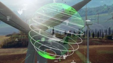 Çevre koruma teknolojisi ve yenilenebilir doğal kaynaklardan gelen temiz enerji ve güçle küresel sürdürülebilir ESG 'ye yaklaşmak