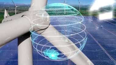 Çevre koruma teknolojisi ve yenilenebilir doğal kaynaklardan gelen temiz enerji ve güçle küresel sürdürülebilir ESG 'ye yaklaşmak