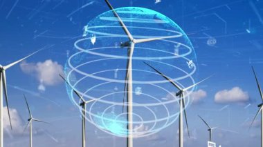 Çevre koruma teknolojisi ve yenilenebilir doğal kaynaklardan gelen temiz enerji ve güçle küresel sürdürülebilir ESG 'ye yaklaşmak