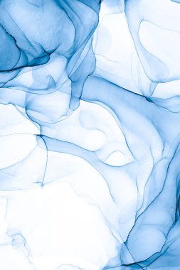 Soyut arkaplan için özgün tablodaki mermer mürekkep soyut sanat. Boyama, ombre alkol mürekkebinin pürüzsüz mermer arkaplan desenini yaratmak için yüksek kaliteli kağıt dokusuna boyanmış. .