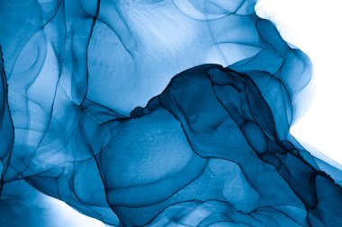 Soyut arkaplan için özgün tablodaki mermer mürekkep soyut sanat. Boyama, ombre alkol mürekkebinin pürüzsüz mermer arkaplan desenini yaratmak için yüksek kaliteli kağıt dokusuna boyanmış. .