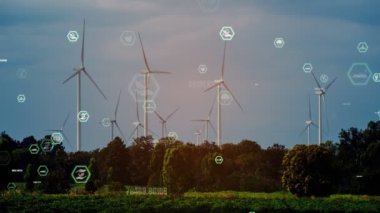 Çevre koruma teknolojisi ve yenilenebilir doğal kaynaklardan gelen temiz enerji ve güçle küresel sürdürülebilir ESG 'ye yaklaşmak