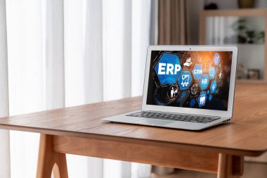 Pazarlama stratejisini planlamak için modern iş için ERP girişimi kaynak planlama yazılımı