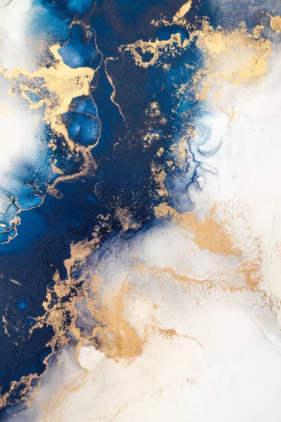 Мраморные Чернила Абстрактное Искусство Изысканной Оригинальной Живописи Абстрактного Фона Картина — стоковое фото