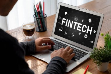 Pazarlama stratejisini analiz etmek için kullanılan Fintech finansal teknoloji yazılımı