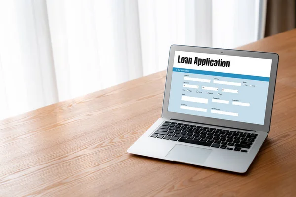 Online loan application form for modish digital information collection on the internet network