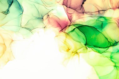 Soyut arkaplan için özgün tablodaki mermer mürekkep soyut sanat. Boyama, ombre alkol mürekkebinin pürüzsüz mermer arkaplan desenini yaratmak için yüksek kaliteli kağıt dokusuna boyanmış. .