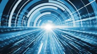 Yazılım geliştirme, uygulama programlama kodu ve gizli bilgisayar kodlaması. Yeni bilgi çağındaki küresel eğilimleri değiştiren akıllı dijital dönüşüm ve teknoloji bozulması kavramı .