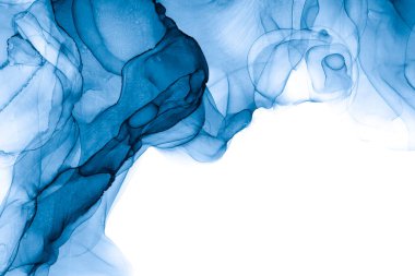 Soyut arkaplan için özgün tablodaki mermer mürekkep soyut sanat. Boyama, ombre alkol mürekkebinin pürüzsüz mermer arkaplan desenini yaratmak için yüksek kaliteli kağıt dokusuna boyanmış. .