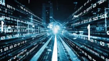 Yazılım geliştirme, uygulama programlama kodu ve gizli bilgisayar kodlaması. Yeni bilgi çağındaki küresel eğilimleri değiştiren akıllı dijital dönüşüm ve teknoloji bozulması kavramı .