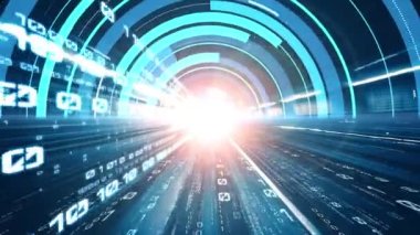 Yazılım geliştirme, uygulama programlama kodu ve gizli bilgisayar kodlaması. Yeni bilgi çağındaki küresel eğilimleri değiştiren akıllı dijital dönüşüm ve teknoloji bozulması kavramı .