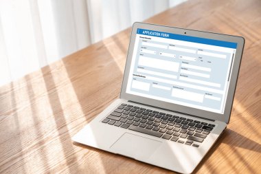 İnternet sitesinde mod kayıt için çevrimiçi başvuru formu