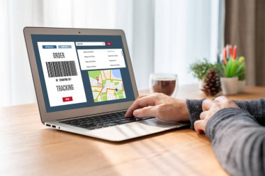 Ürün nakliyesi ve teslimatı için e-ticaret ve mod çevrimiçi iş izleme sistemi