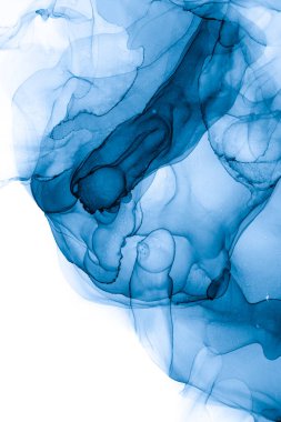 Soyut arkaplan için özgün tablodaki mermer mürekkep soyut sanat. Boyama, ombre alkol mürekkebinin pürüzsüz mermer arkaplan desenini yaratmak için yüksek kaliteli kağıt dokusuna boyanmış. .