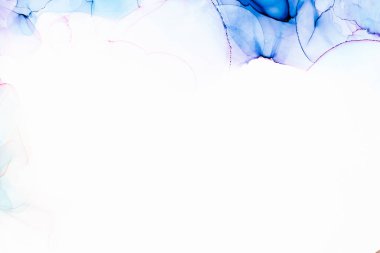 Soyut arkaplan için özgün tablodaki mermer mürekkep soyut sanat. Boyama, ombre alkol mürekkebinin pürüzsüz mermer arkaplan desenini yaratmak için yüksek kaliteli kağıt dokusuna boyanmış. .