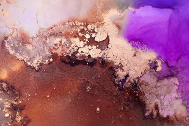 Soyut arkaplan için özgün tablodaki mermer mürekkep soyut sanat. Boyama, ombre alkol mürekkebinin pürüzsüz mermer arkaplan desenini yaratmak için yüksek kaliteli kağıt dokusuna boyanmış. .