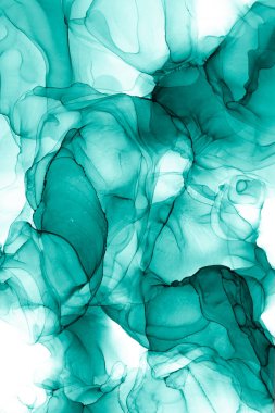 Soyut arkaplan için özgün tablodaki mermer mürekkep soyut sanat. Boyama, ombre alkol mürekkebinin pürüzsüz mermer arkaplan desenini yaratmak için yüksek kaliteli kağıt dokusuna boyanmış. .