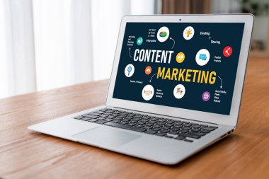 Mod çevrimiçi iş ve e-ticaret pazarlama stratejisi için içerik pazarlaması