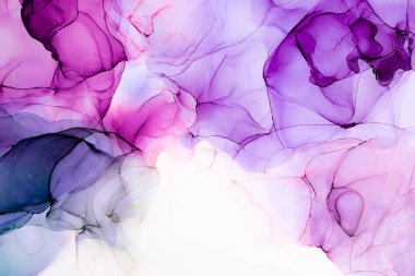 Soyut arkaplan için özgün tablodaki mermer mürekkep soyut sanat. Boyama, ombre alkol mürekkebinin pürüzsüz mermer arkaplan desenini yaratmak için yüksek kaliteli kağıt dokusuna boyanmış. .