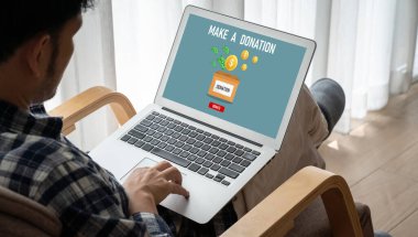 Çevrimiçi bağışta bulunma platformu insanlara internet üzerinden transfer etmeleri için modem para gönderme sistemi sunuyor