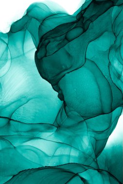 Soyut arkaplan için özgün tablodaki mermer mürekkep soyut sanat. Boyama, ombre alkol mürekkebinin pürüzsüz mermer arkaplan desenini yaratmak için yüksek kaliteli kağıt dokusuna boyanmış. .