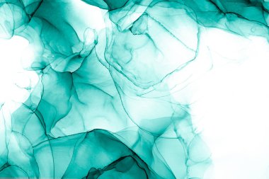 Soyut arkaplan için özgün tablodaki mermer mürekkep soyut sanat. Boyama, ombre alkol mürekkebinin pürüzsüz mermer arkaplan desenini yaratmak için yüksek kaliteli kağıt dokusuna boyanmış. .