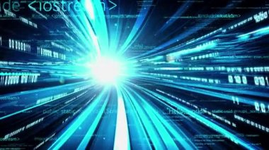 Yazılım geliştirme, uygulama programlama kodu ve gizli bilgisayar kodlaması. Yeni bilgi çağındaki küresel eğilimleri değiştiren akıllı dijital dönüşüm ve teknoloji bozulması kavramı .