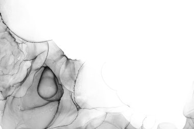 Soyut arkaplan için özgün tablodaki mermer mürekkep soyut sanat. Boyama, ombre alkol mürekkebinin pürüzsüz mermer arkaplan desenini yaratmak için yüksek kaliteli kağıt dokusuna boyanmış. .