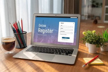 İnternet sitesinde mod form doldurmak için çevrimiçi kayıt formu