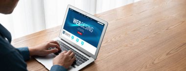 Web sitesi tasarım yazılımı çevrimiçi perakende ticaret ve e-ticaret için model şablonu sağlar
