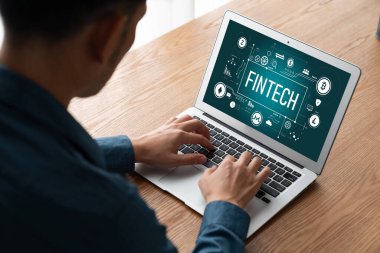 Pazarlama stratejisini analiz etmek için kullanılan Fintech finansal teknoloji yazılımı