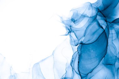 Soyut arkaplan için özgün tablodaki mermer mürekkep soyut sanat. Boyama, ombre alkol mürekkebinin pürüzsüz mermer arkaplan desenini yaratmak için yüksek kaliteli kağıt dokusuna boyanmış. .