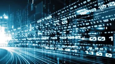 Yazılım geliştirme, uygulama programlama kodu ve gizli bilgisayar kodlaması. Yeni bilgi çağındaki küresel eğilimleri değiştiren akıllı dijital dönüşüm ve teknoloji bozulması kavramı .