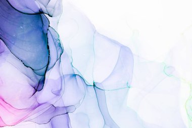 Soyut arkaplan için özgün tablodaki mermer mürekkep soyut sanat. Boyama, ombre alkol mürekkebinin pürüzsüz mermer arkaplan desenini yaratmak için yüksek kaliteli kağıt dokusuna boyanmış. .