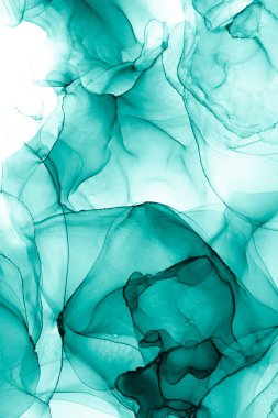 Soyut arkaplan için özgün tablodaki mermer mürekkep soyut sanat. Boyama, ombre alkol mürekkebinin pürüzsüz mermer arkaplan desenini yaratmak için yüksek kaliteli kağıt dokusuna boyanmış. .