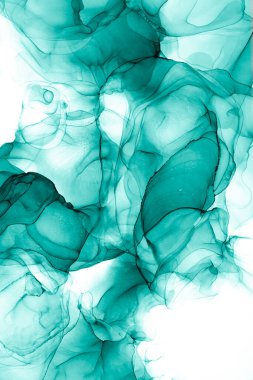 Soyut arkaplan için özgün tablodaki mermer mürekkep soyut sanat. Boyama, ombre alkol mürekkebinin pürüzsüz mermer arkaplan desenini yaratmak için yüksek kaliteli kağıt dokusuna boyanmış. .