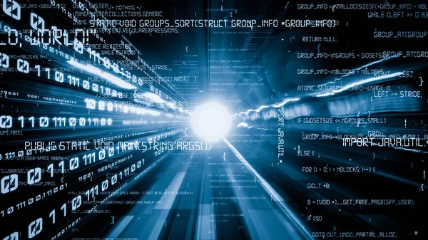 Softwareentwicklung Anwendungsprogrammiercode Und Stillschweigende Computercodierung Konzept Intelligenter Digitaler Transformation Und — Stockfoto