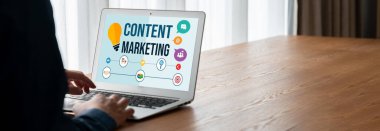 Mod çevrimiçi iş ve e-ticaret pazarlama stratejisi için içerik pazarlaması