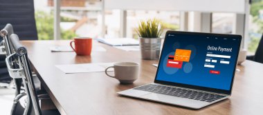 İnternet üzerinden modem para transferi için çevrimiçi ödeme platformu